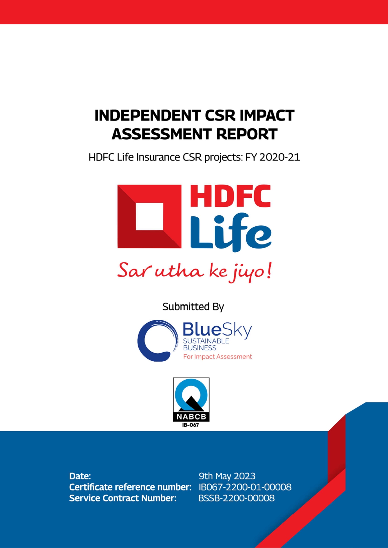 HDFC Life CSR Thumbnail